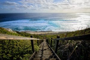 Australie-Albany-cruise-haven-strand-zee-uitzicht
