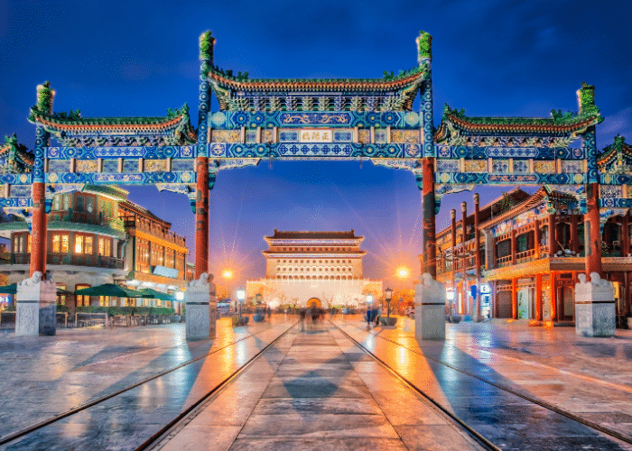 China-Beijing-cruise-haven-Gate jianlou