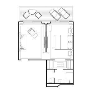 Cruiseschip-Atlas Ocean Voyage-World Navigator-Cruises-Hutcategorie-Diagram-Discovery Suite