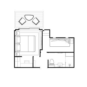 Cruiseschip-Atlas Ocean Voyage-World Navigator-Cruises-Hutcategorie-Diagram-Veranda Deluxe