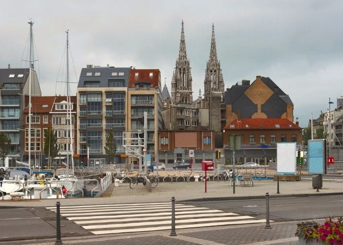 België-oostende-haven-huizen