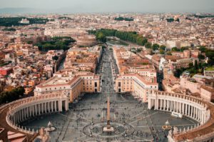 Italië-rome-stad-vaticaan-plein