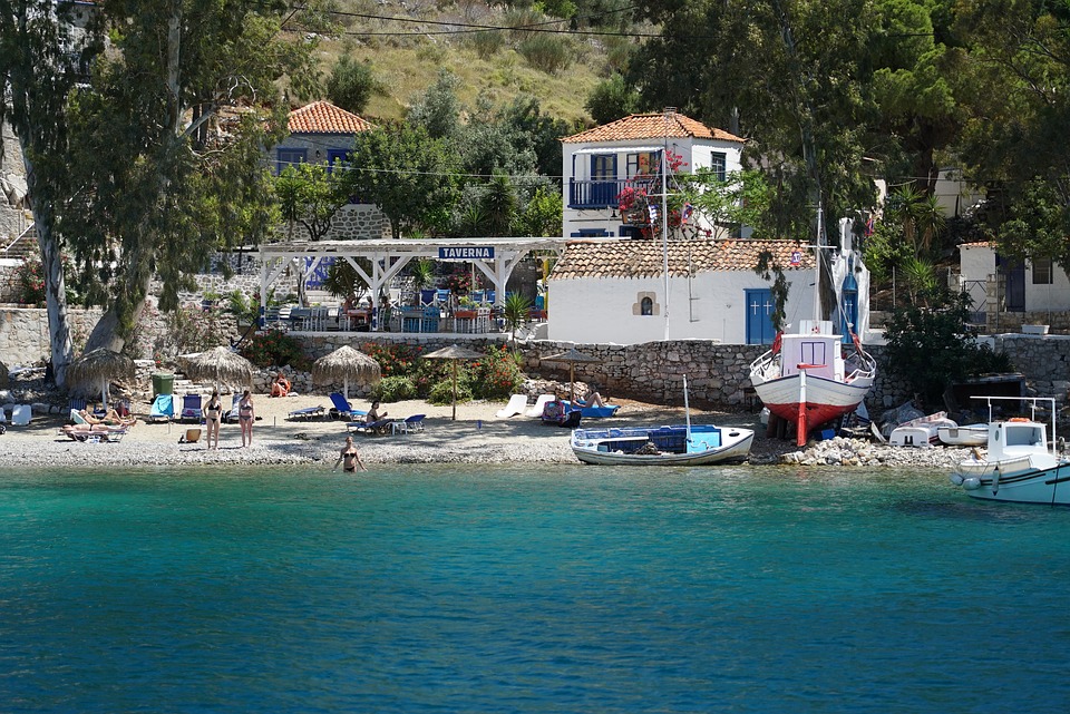 Griekenland-hydra-zee-strand