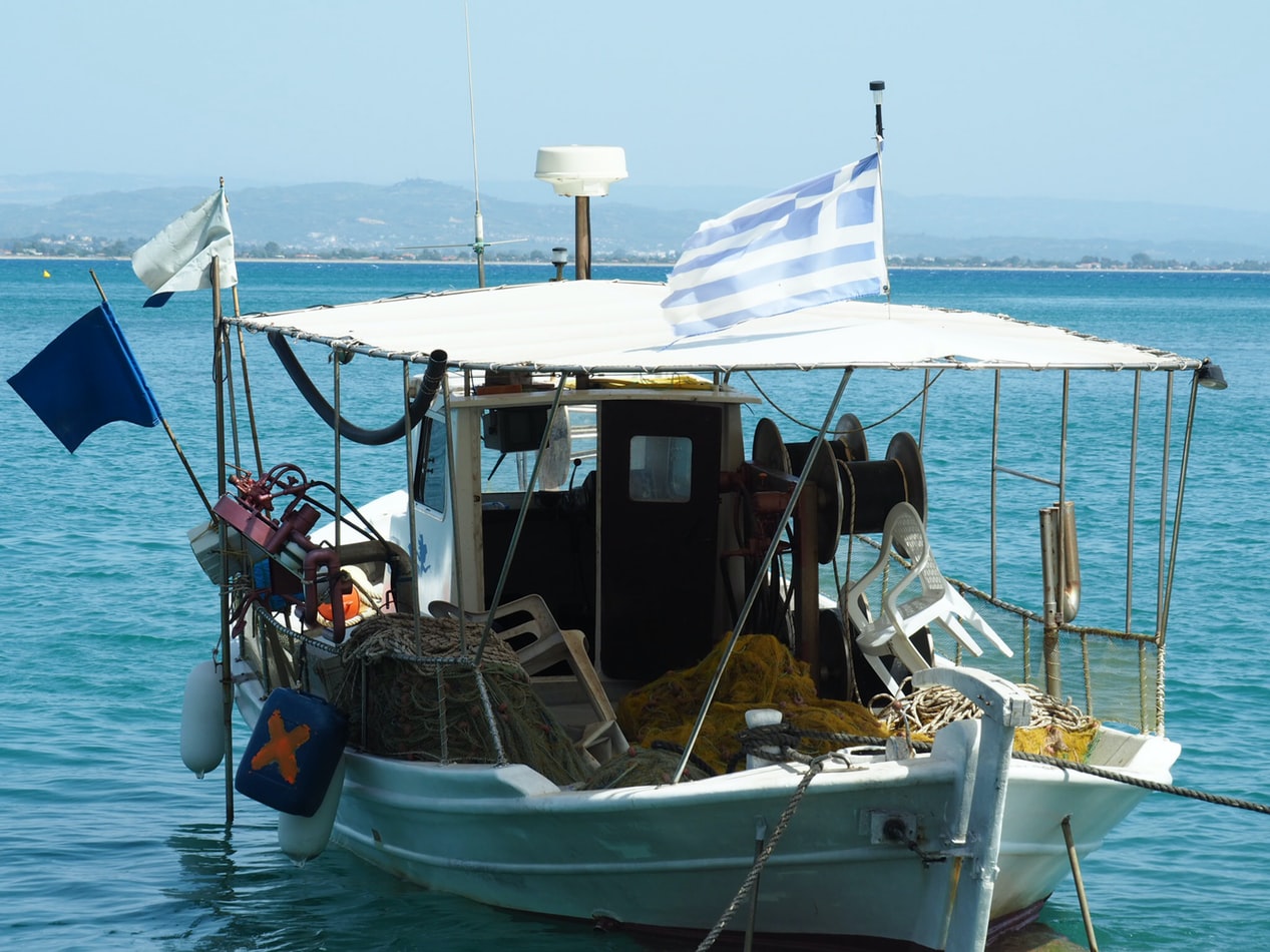 Griekenland-katakolon-boot-zee
