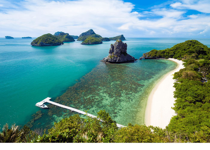 Thailand-Ko Samui-cruise-haven-eilandjes