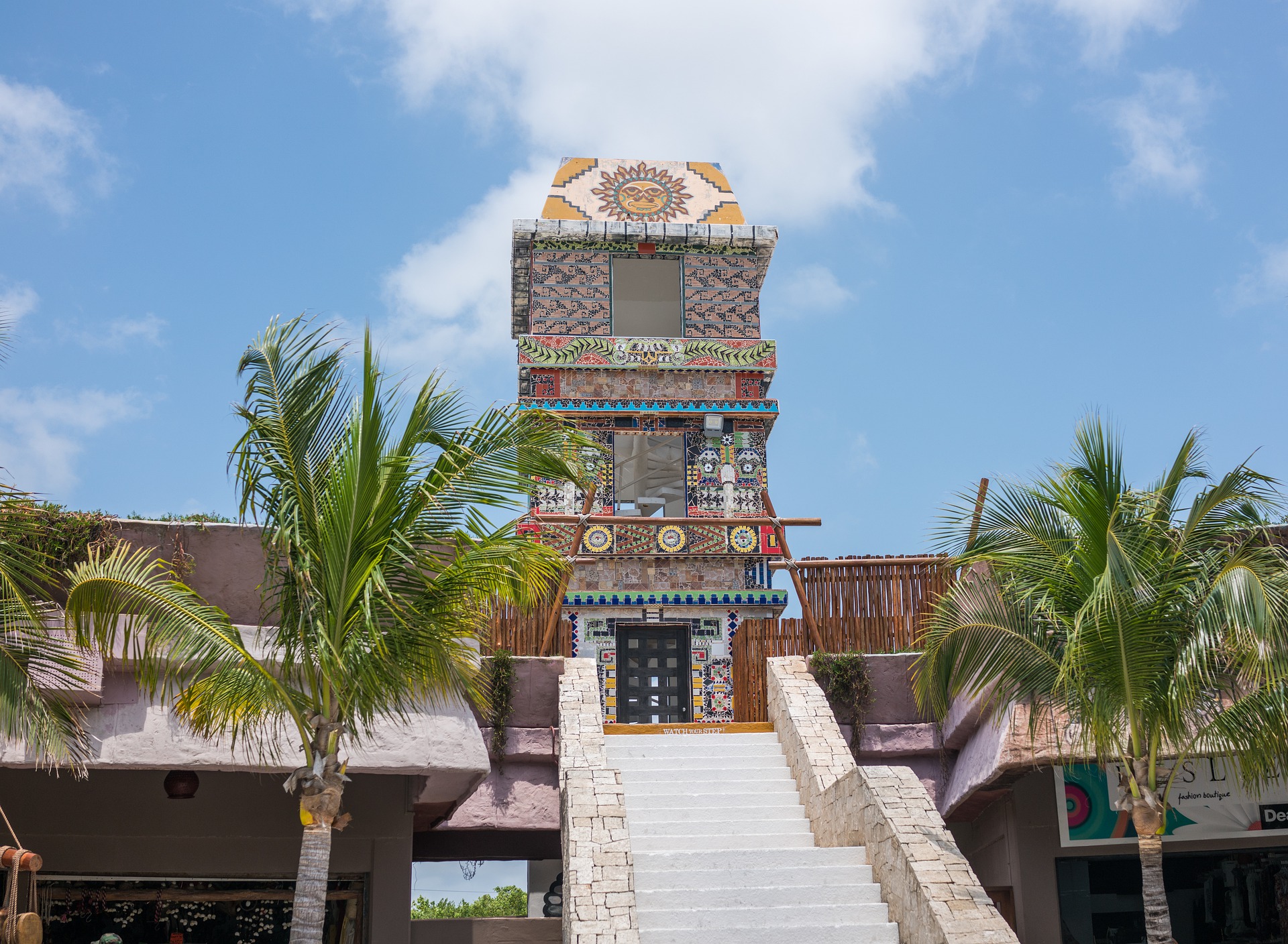 mexico-costa maya-toren-azteekse-gebouw