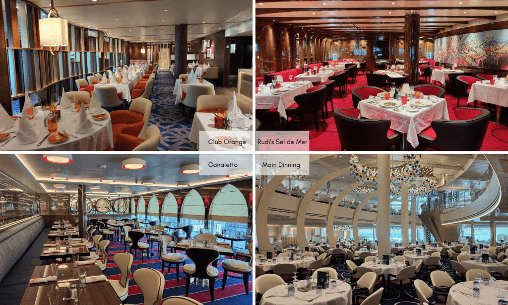 Holland-America-Line-Rotterdam-Restaurants-Specialiteiten Restaurants