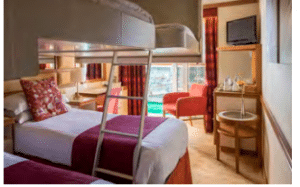 P&O cruises-Arvia-Family seaview suite-cruise-cruiseline