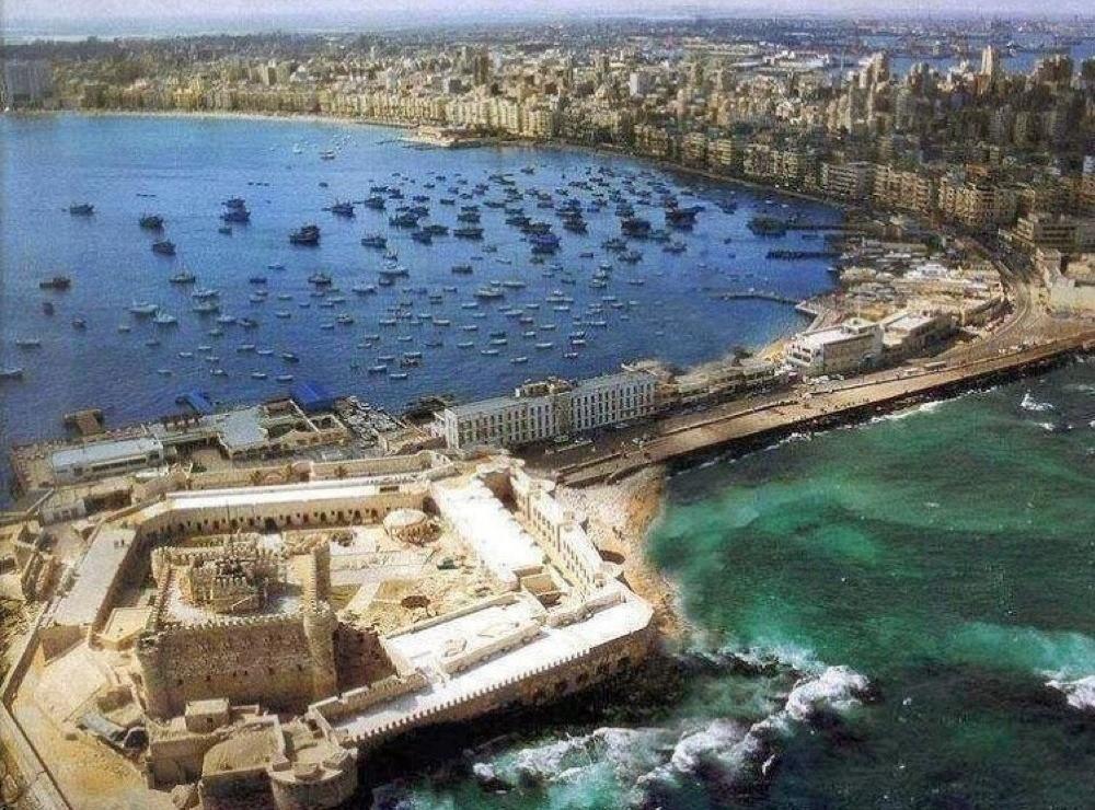 Egypte-Alexandrie-port