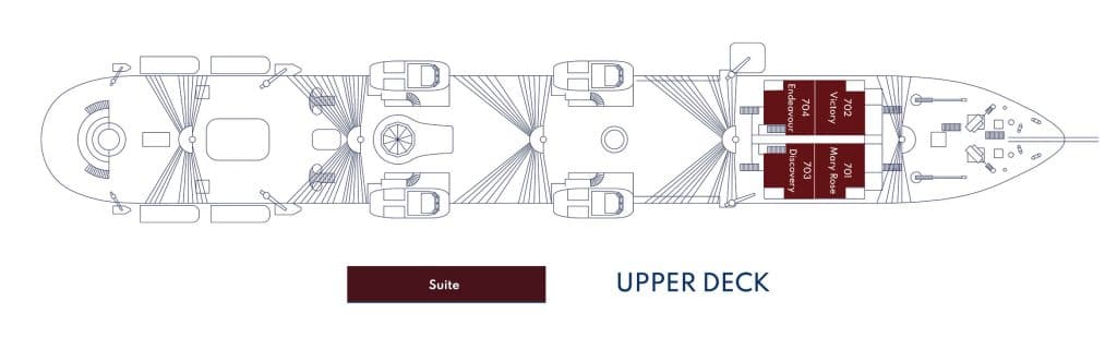 Upper Deck Plan