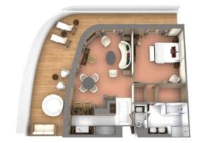 seabourn-seabourn-Pursuit-cruiseschip-schip-categorie SS-Signature Suite-diagram