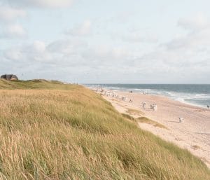 Duitsland-Sylt-strand