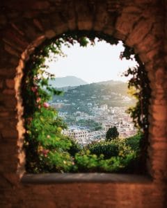 Italie-Rapallo-doorkijk
