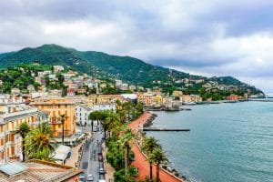 Italie-Rapallo-kust