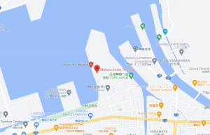 Japan-Maizuru-cruise-haven-map