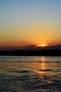 Roemenie-Sulina-strand-zonsondergang