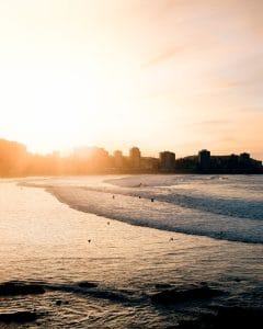 Spanje-Gijon-strand