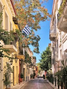 Athene stad Plaka